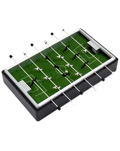 Bey-berk 10.5in Foosball Tabletop Game Set In Green