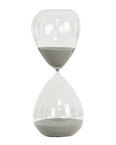 Bey-berk 240-minute Sand Timer With Grey Stand In Gray
