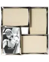 Bey-berk 4x6in Silver Collage Frame