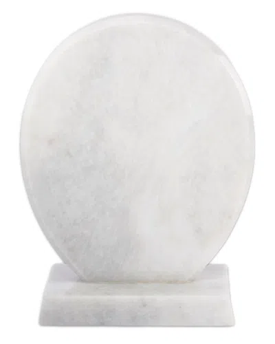 Bey-berk 8in Marble Award In White