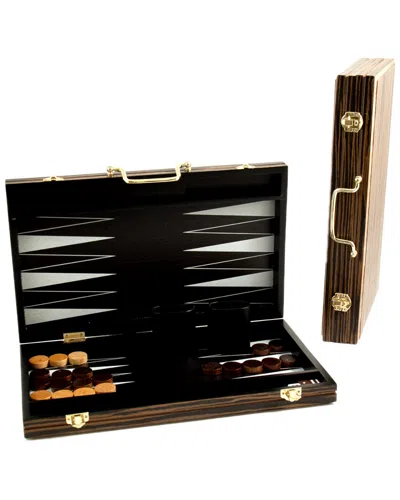 Bey-berk Backgammon Set In Brown