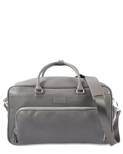 Bey-berk Berlin Weekender In Gray