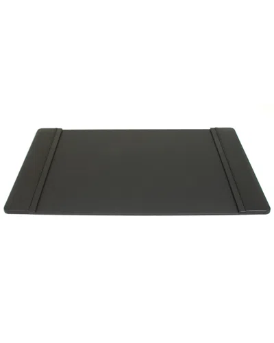 Bey-berk Black Leather Desk Pad