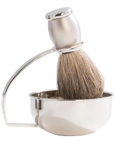 Bey-berk Chrome Plated & Satin Finished Soap Dish