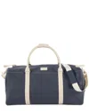 Bey-berk Glasgow Duffel In Navy