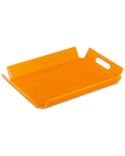 Bey-berk Hampton Acrylic Tray In Neutral