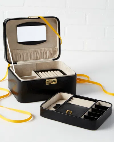 Bey-berk Lizard Leather Jewelry Box