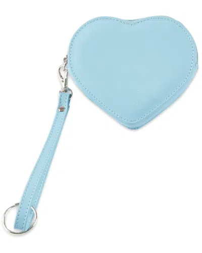 Bey-berk Mia Card Holder In Blue