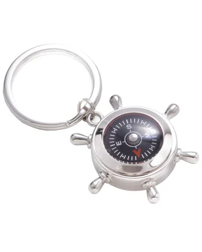 Bey-berk Nickel Plated Key Ring