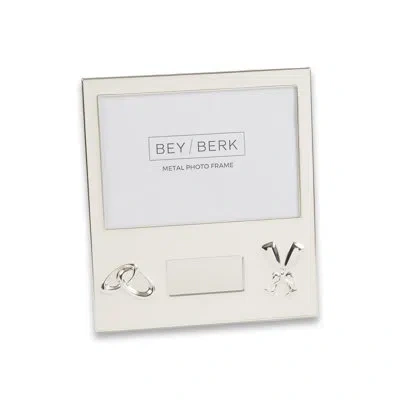 Bey-berk Picture Frame In Gold