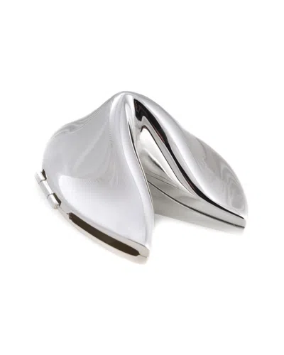 Bey-berk Silver Fortune Cookie Box
