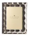 Bey-berk Silver Plated 4x6 Frame In Multi
