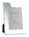Bey-berk Silver Plated Picture Frame In Silver