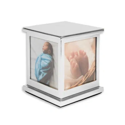 Bey-berk Single Picture Frame Picture Frame In Silver