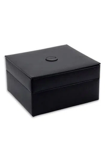 Bey-berk Stacked Valet Tray In Black