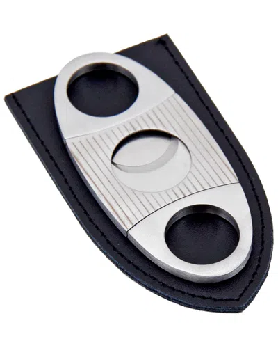 Bey-berk Stainless Steel Guillotine Cigar Cutter In Multi