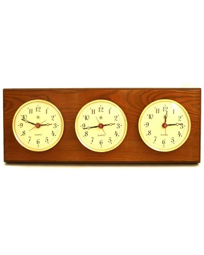 Bey-berk Triple Quartz Clock