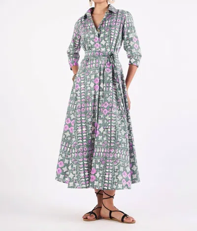 Beyond By Vera Emily Dress In Heritage Wisteria