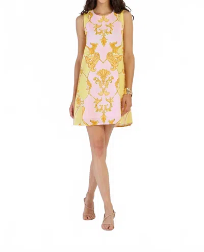 Beyond By Vera Frankie Dress In Sirens Blush In Multi
