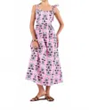 Beyond By Vera Jackie Dress In Papillon Peony In Pink