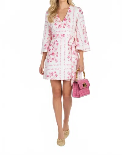 Beyond By Vera Kennedy Mini Dress In Revivrie In Multi