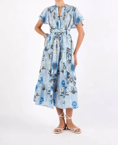 Beyond By Vera Leni Dress In Blue
