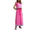 Beyond By Vera Piper Top In Fuchsia In Pink