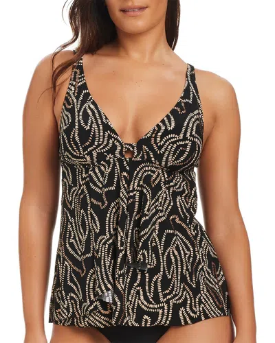 Beyond Control Swimwear Foil Me Once Cascade Tankini
