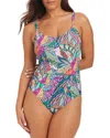 Beyond Control Swimwear Leaf It To Me Underwire One Piece