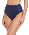 Beyond Control High Waisted Bikini Bottom In Blue