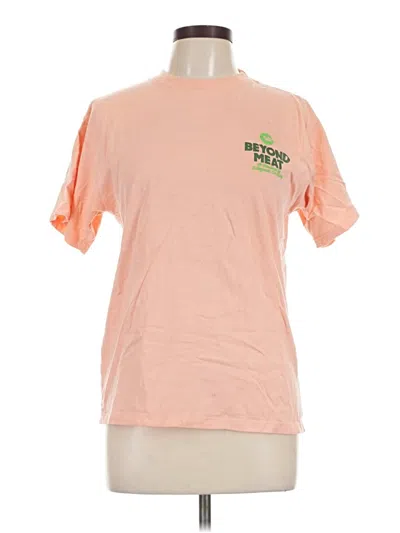 Pre-owned Beyond Short Sleeve T-shirt In Pink