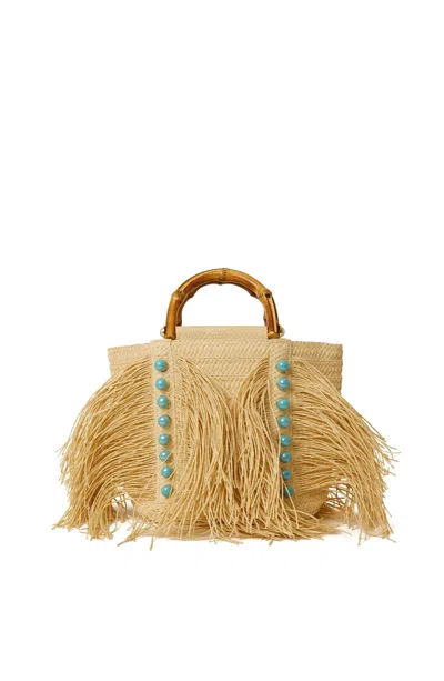 Beyond The Beach Avery Pearl Tote Aqua