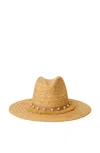 Beyond The Beach Bree Pearl Hat Natural/white