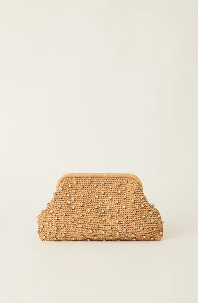 Beyond The Beach Briar Crystal Clutch Bag
