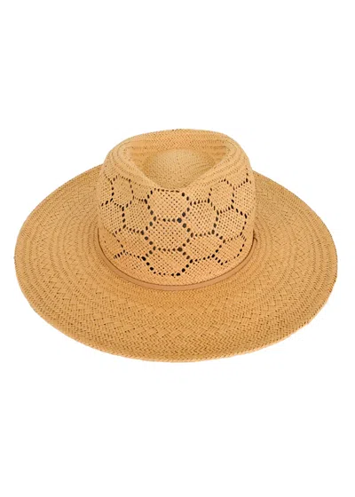 Beyond The Beach Emory Fedora Honey