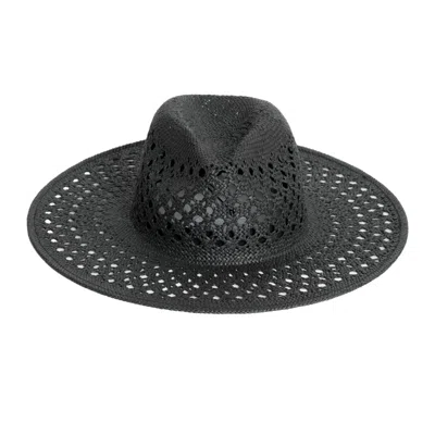Beyond The Beach Heidi Hat Black