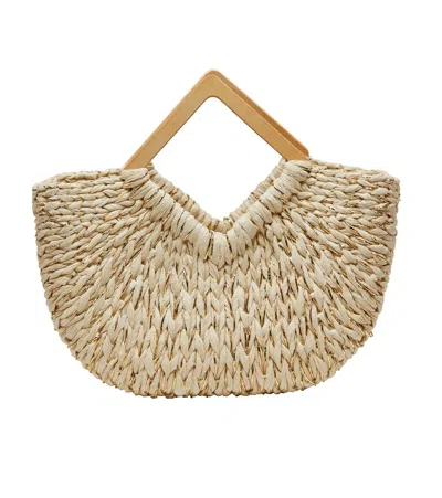 Beyond The Beach Ivy Hand Bag Natural/gold