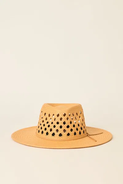 Beyond The Beach Luna Hat Camel In Neutral