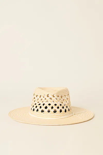 Beyond The Beach Luna Hat Cream In Neutral