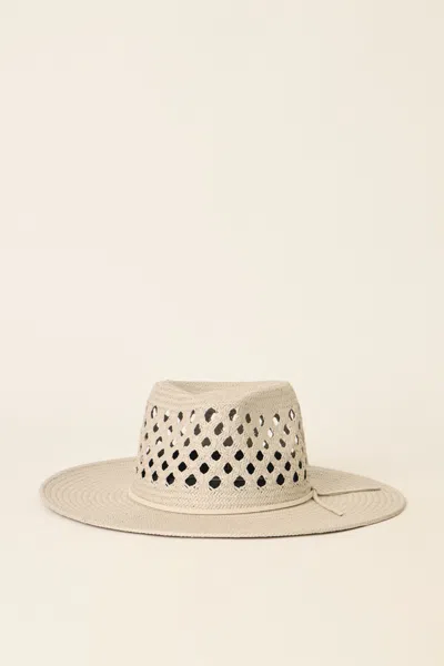 Beyond The Beach Luna Hat Grey In Orange
