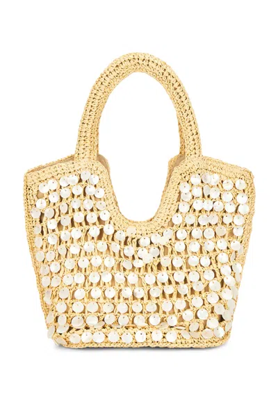Beyond The Beach Santiago Mini Tote Bag Natural