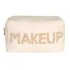 Beyond The Beach Teddy Makeup Cosmetic Bag White