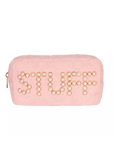 Beyond The Beach Teddy Stuff Cosmetic Bag Petal