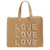 Beyond The Beach Three Times The Love Natural/white Bag