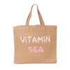 Beyond The Beach Vitamin Sea Tote Bag Sand Petal Coral