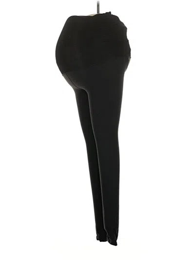 Pre-owned Beyond The Bump By Beyond Yoga Active Pants In Black