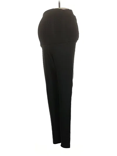 Pre-owned Beyond The Bump By Beyond Yoga Active Pants In Black