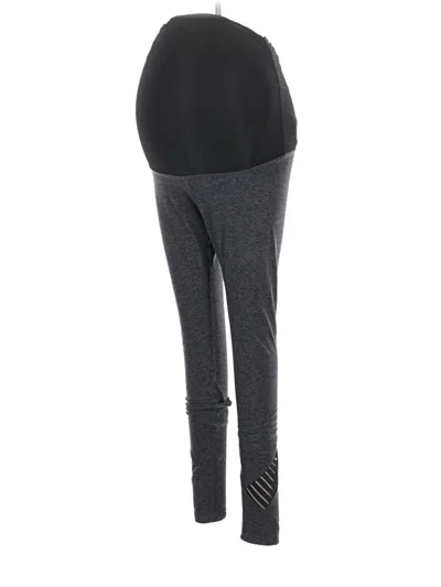 Pre-owned Beyond The Bump By Beyond Yoga Active Pants In Gray