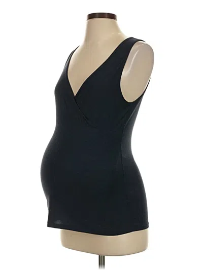 Pre-owned Beyond The Bump By Beyond Yoga Active Tank Top In Black