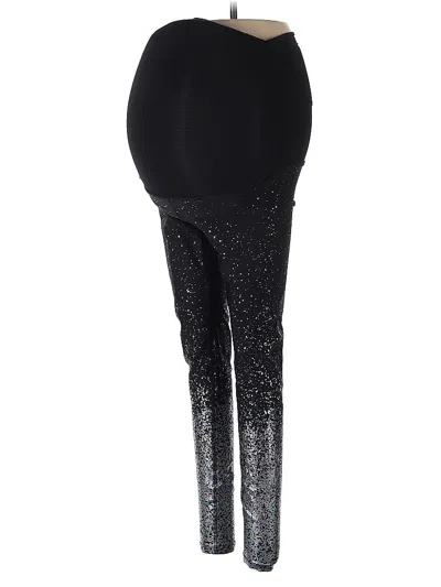 Pre-owned Beyond The Bump By Beyond Yoga Leggings In Black